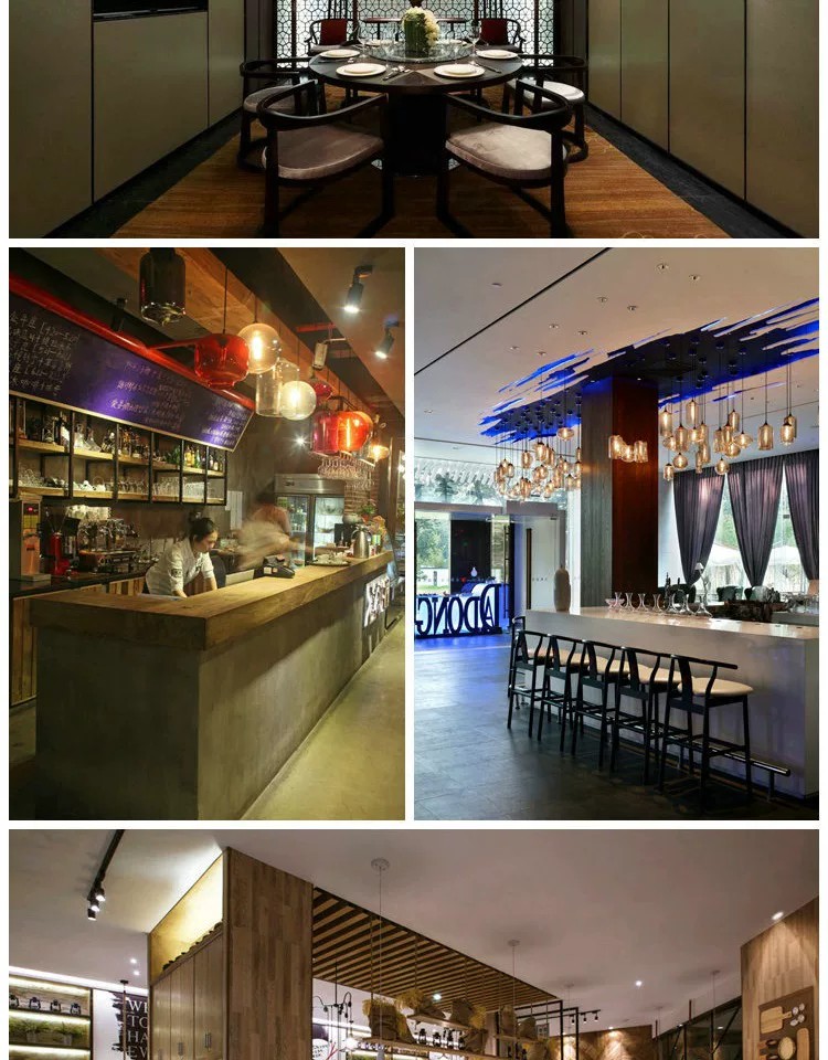 图片[5]-商业餐厅火锅店茶餐厅西餐馆装修设计效果图片饭店中餐牛排室内-大怪兽分享