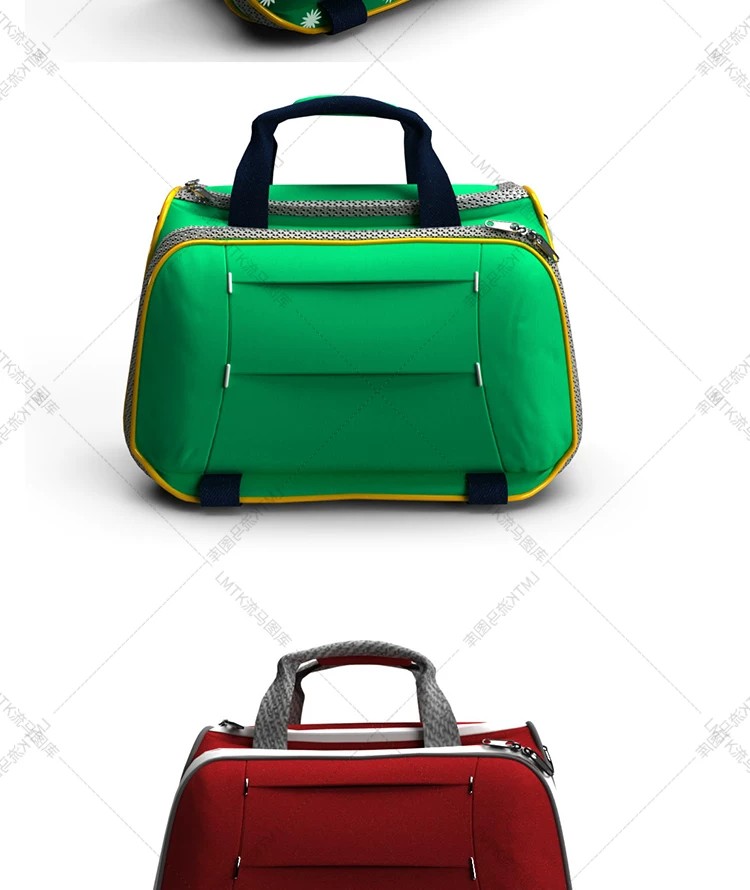 图片[5]-女士手提行动便携化妆包收纳包洗漱包vi智能贴图样机PSD素材模板-大怪兽分享