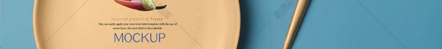 图片[5]-厨房用品陶瓷餐具盘子筷子罐杯子刀叉餐饮VI智能贴图PSD样机素材-大怪兽分享