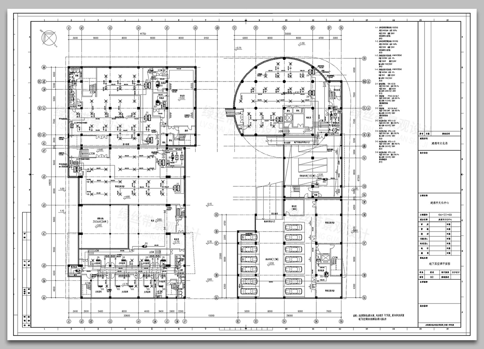 图片[7]-中央空调新风系统设计工装安装节点大样图图标图例案例CAD施工图-大怪兽分享