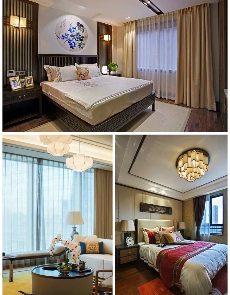 图片[5]-禅意新中式客厅餐厅全屋家装室内复古现代中式古典装修设计效果图-大怪兽分享