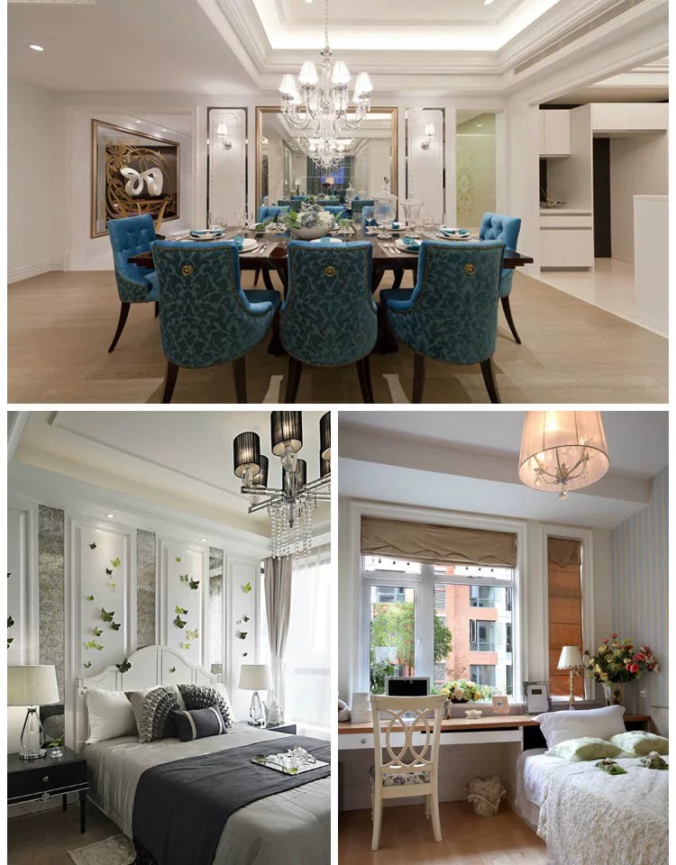 图片[7]-欧式装修风格客厅餐厅吊顶卧室家装效果图简欧北欧室内装修设计图-大怪兽分享