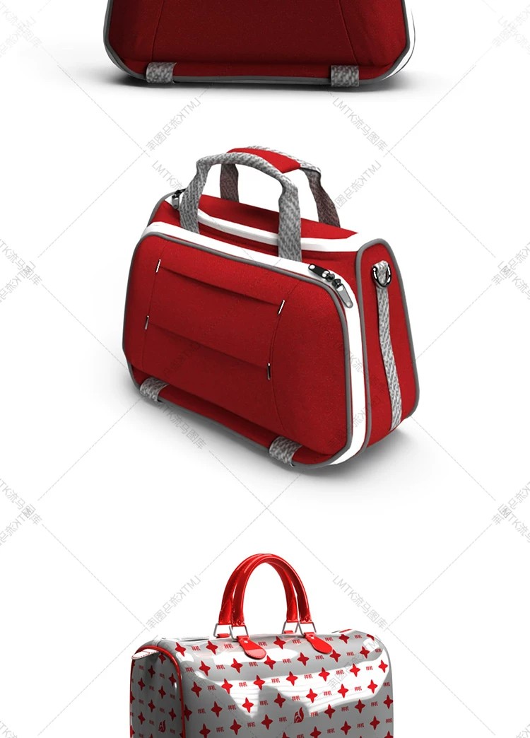 图片[6]-女士手提行动便携化妆包收纳包洗漱包vi智能贴图样机PSD素材模板-大怪兽分享