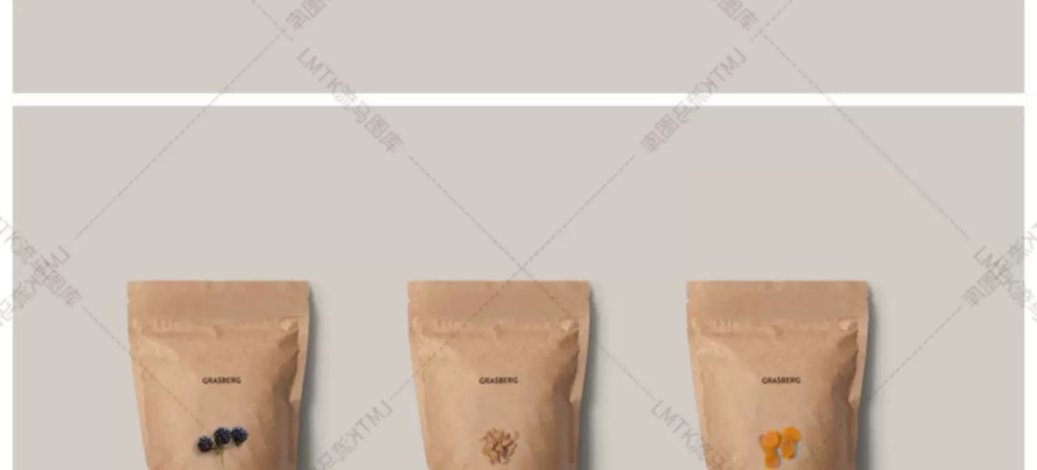 图片[6]-食品零食袋装罐装玻璃瓶坚果便当盒包装设计展示样机PSD素材模板-大怪兽分享