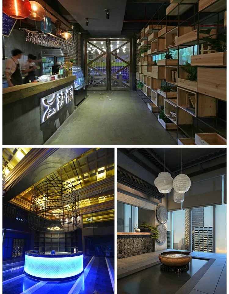 图片[8]-商业餐厅火锅店茶餐厅西餐馆装修设计效果图片饭店中餐牛排室内-大怪兽分享