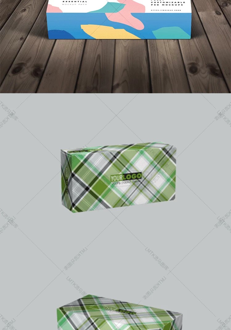 图片[6]-创意抽纸盒子包装纸巾效果图展示企业VI智能贴图PSD样机素材模板-大怪兽分享