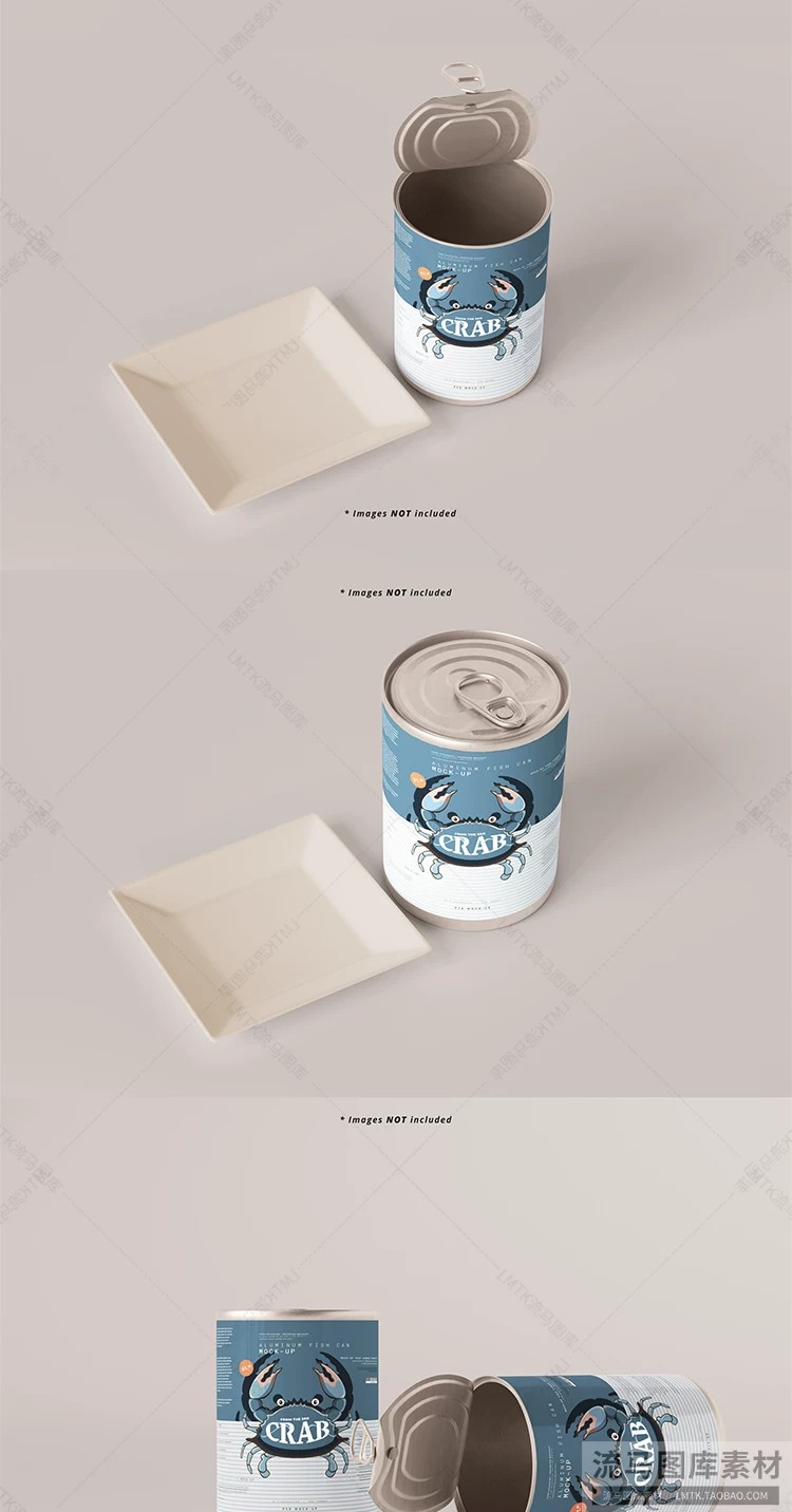 图片[8]-高端金属食品奶粉罐头包装设计展示效果图PSD智能贴图样机素材-大怪兽分享