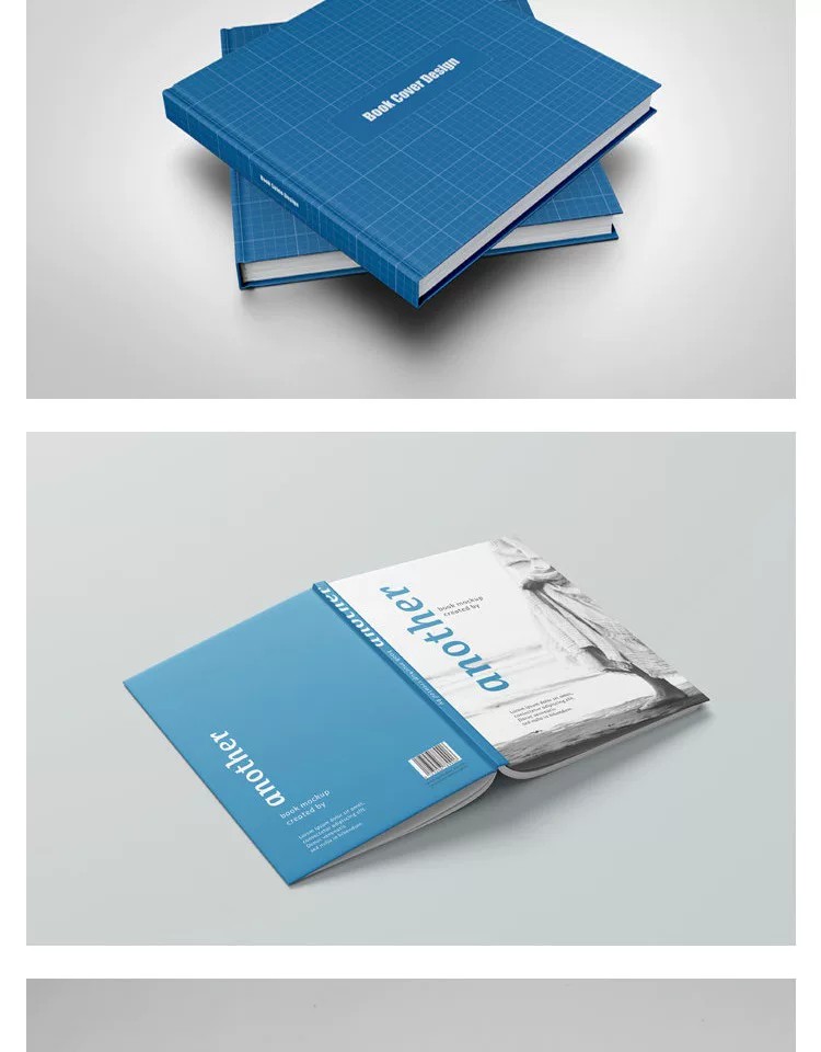 图片[10]-书籍杂志书本封面设计展示智能贴图样机PSD模板平面设计ps素材-大怪兽分享