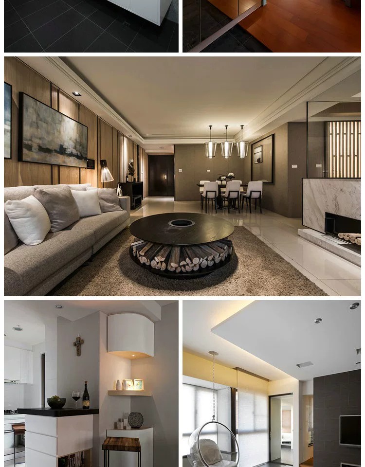 图片[11]-台式港式风格现代简约装修设计效果图后现代客厅餐厅卧室二三居室-大怪兽分享
