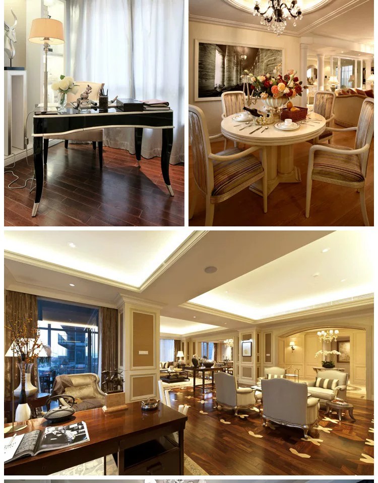图片[12]-欧式装修风格客厅餐厅吊顶卧室家装效果图简欧北欧室内装修设计图-大怪兽分享