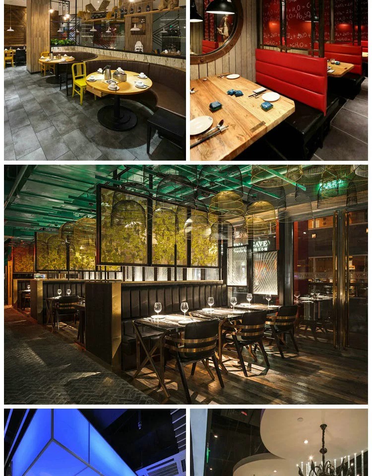 图片[13]-商业餐厅火锅店茶餐厅西餐馆装修设计效果图片饭店中餐牛排室内-大怪兽分享