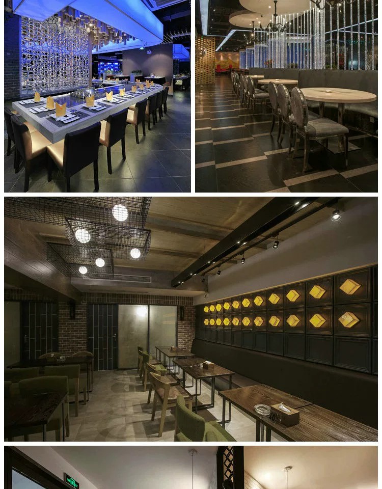 图片[14]-商业餐厅火锅店茶餐厅西餐馆装修设计效果图片饭店中餐牛排室内-大怪兽分享