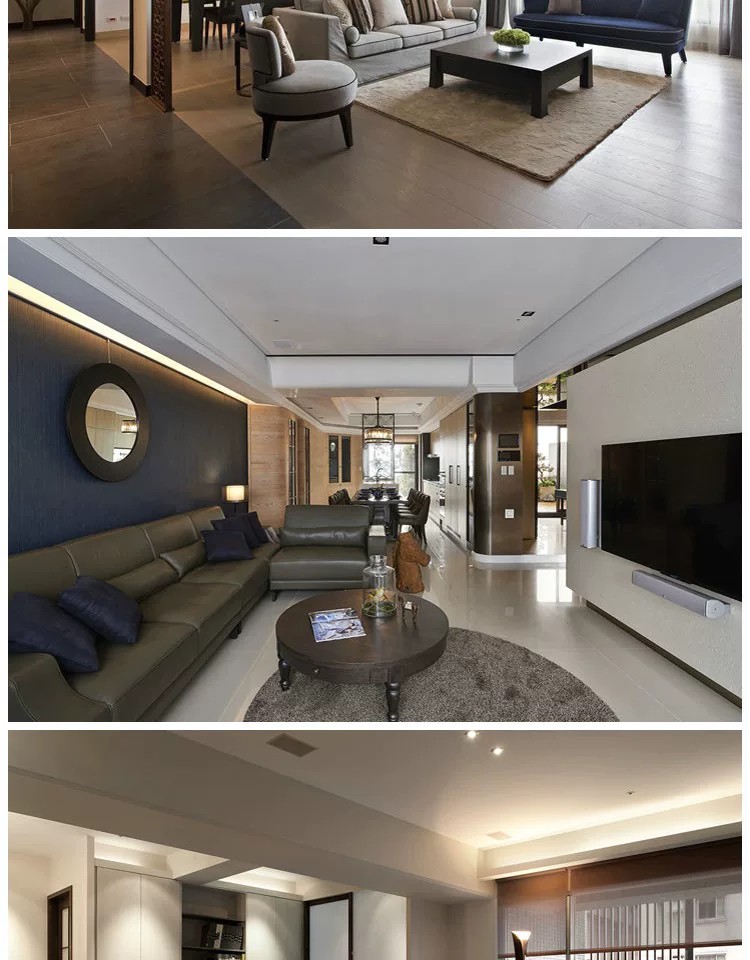 图片[14]-台式港式风格现代简约装修设计效果图后现代客厅餐厅卧室二三居室-大怪兽分享