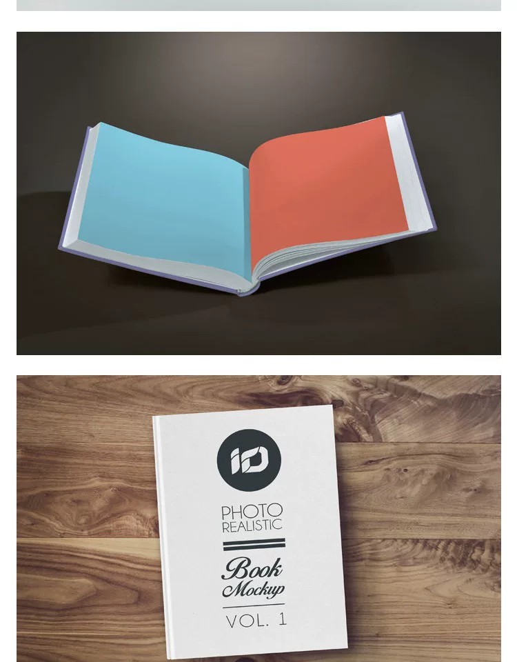 图片[14]-书籍杂志书本封面设计展示智能贴图样机PSD模板平面设计ps素材-大怪兽分享