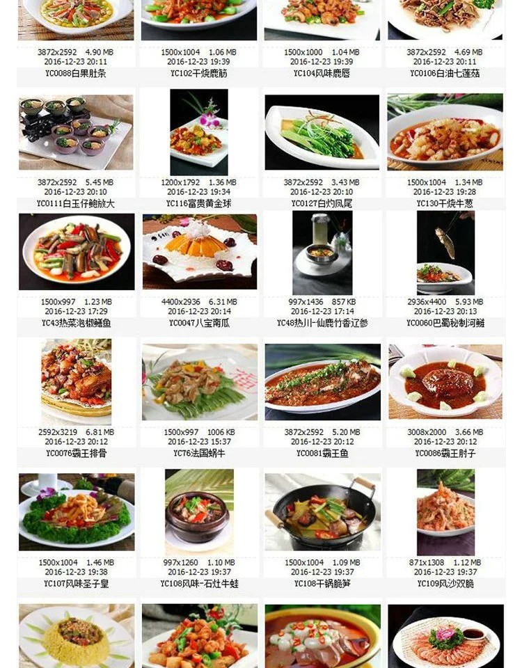 图片[14]-高清美食菜品菜谱JPG图片川菜四川菜美工设计喷绘打印素材-大怪兽分享