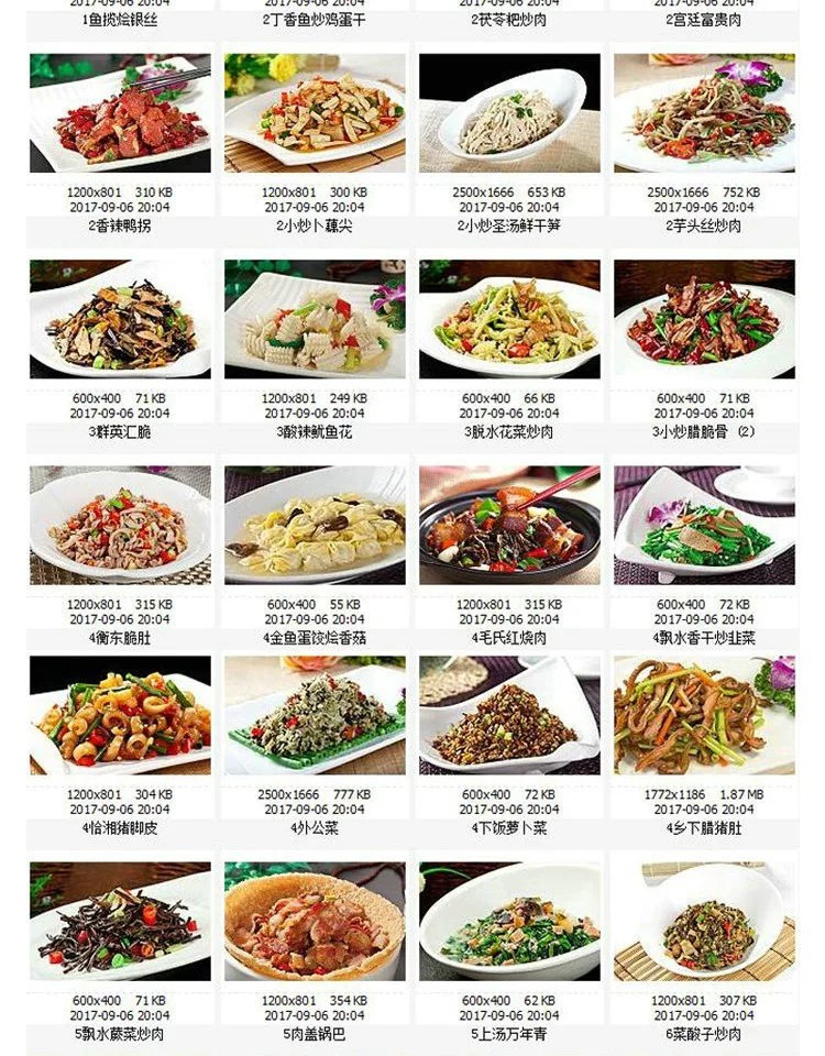 图片[15]-高清美食菜品菜谱JPG图片南北热菜图库美工设计喷绘打印素材-大怪兽分享