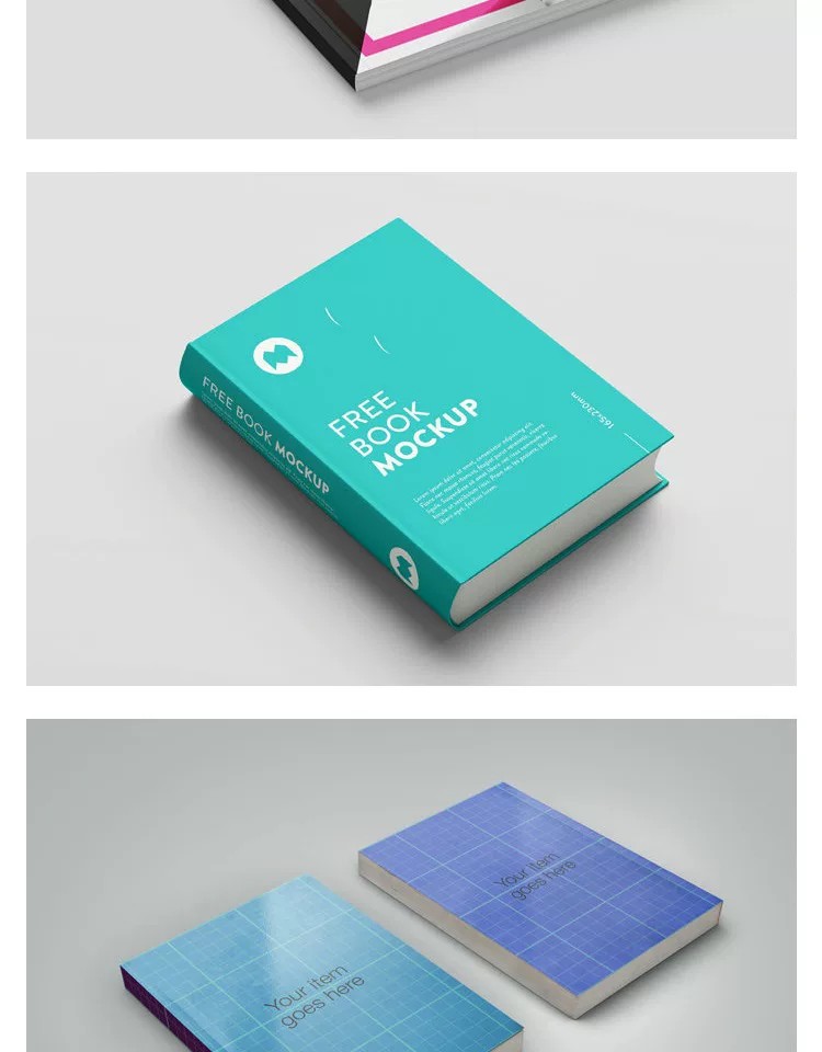 图片[17]-书籍杂志书本封面设计展示智能贴图样机PSD模板平面设计ps素材-大怪兽分享