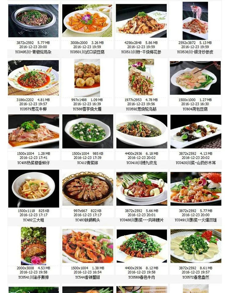 图片[17]-高清美食菜品菜谱JPG图片川菜四川菜美工设计喷绘打印素材-大怪兽分享