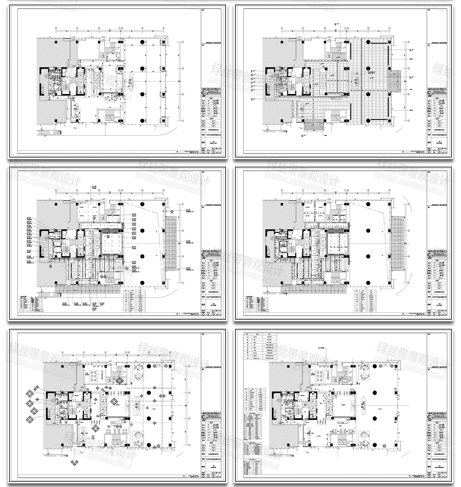 图片[17]-大厅大堂办公写字楼酒店室内装修设计接待台前台效果图CAD施工图-大怪兽分享