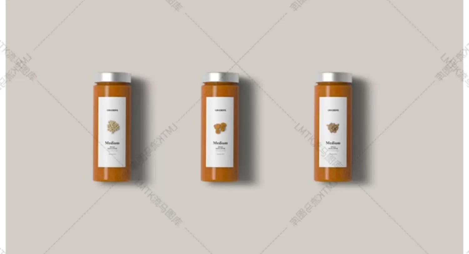 图片[16]-食品零食袋装罐装玻璃瓶坚果便当盒包装设计展示样机PSD素材模板-大怪兽分享