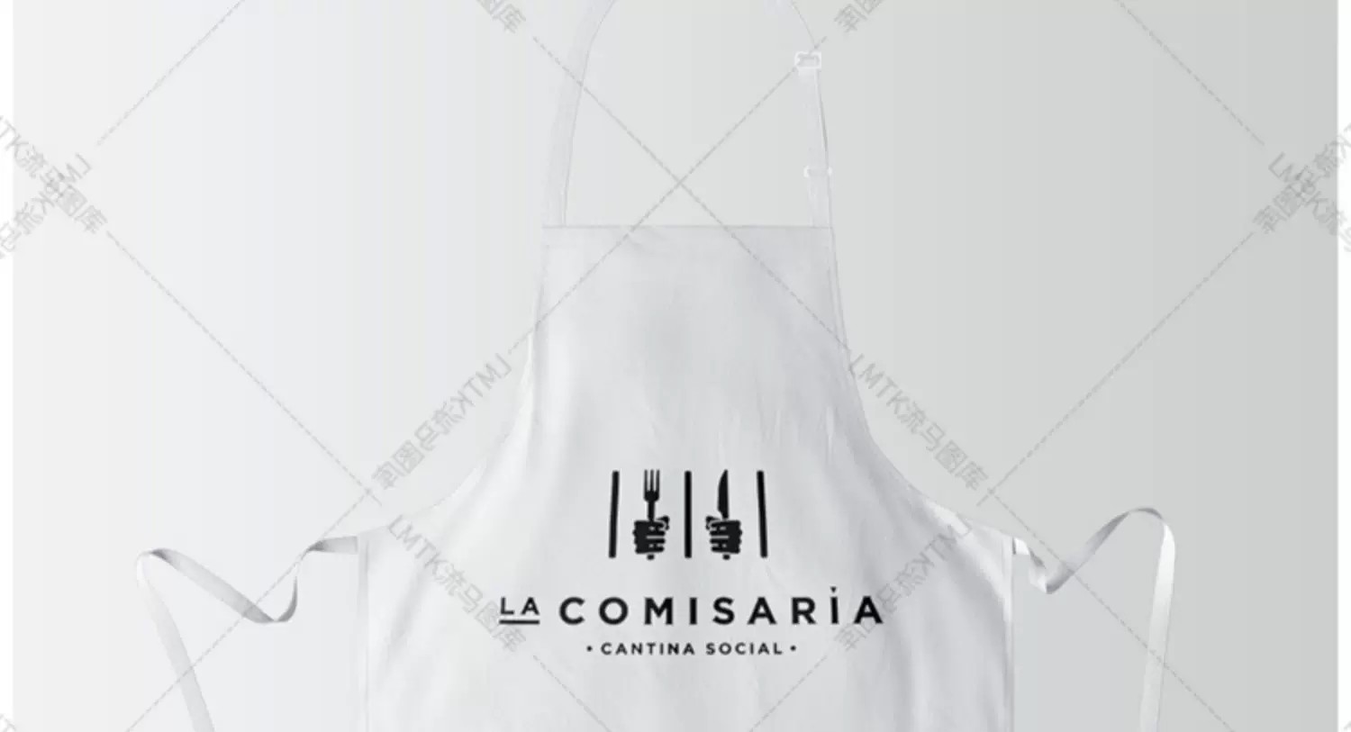 图片[16]-餐饮美食企业厨房用品逼真的各类围裙设计vi展示样机PSD素材模板-大怪兽分享