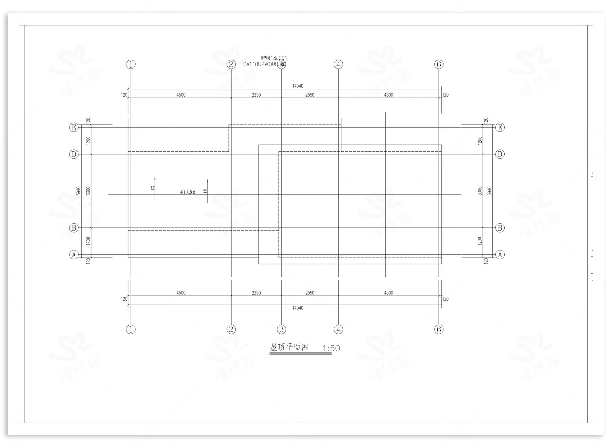图片[17]-驿站乡村服务站建筑施工整套立面图剖面图大样图cad施工图详图-大怪兽分享