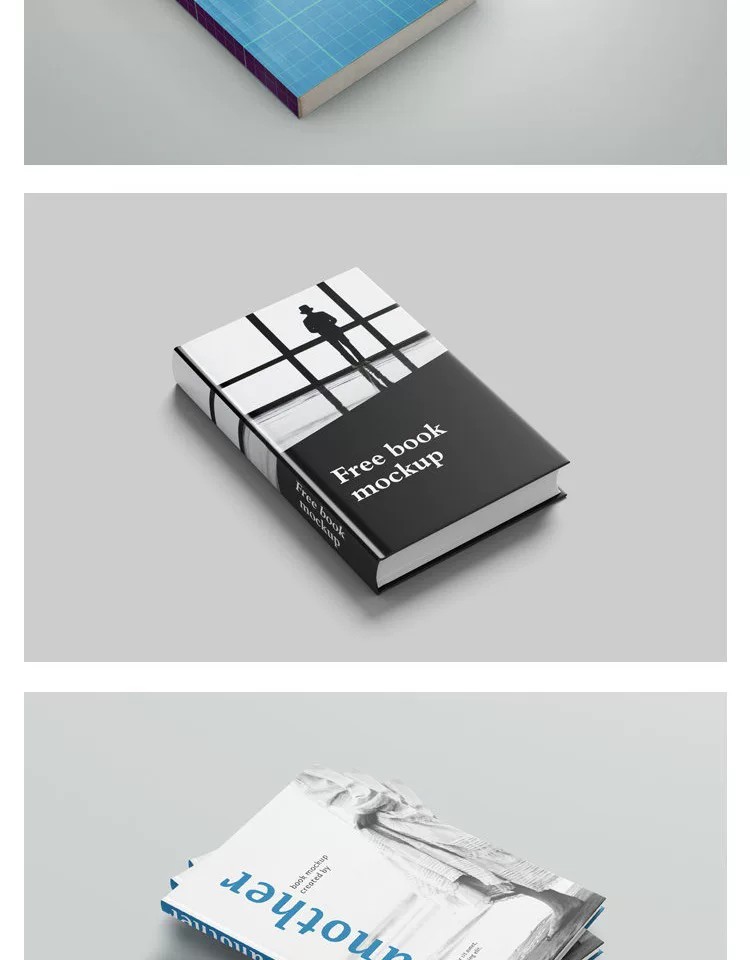 图片[18]-书籍杂志书本封面设计展示智能贴图样机PSD模板平面设计ps素材-大怪兽分享