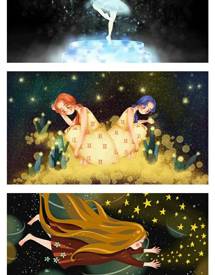 图片[16]-时尚生活PSD海报模板唯美星空卡通梦幻夜景宣传单广告设计素材-大怪兽分享