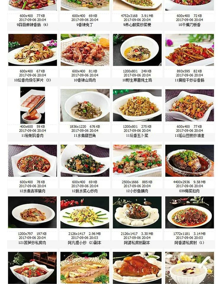 图片[18]-高清美食菜品菜谱JPG图片南北热菜图库美工设计喷绘打印素材-大怪兽分享
