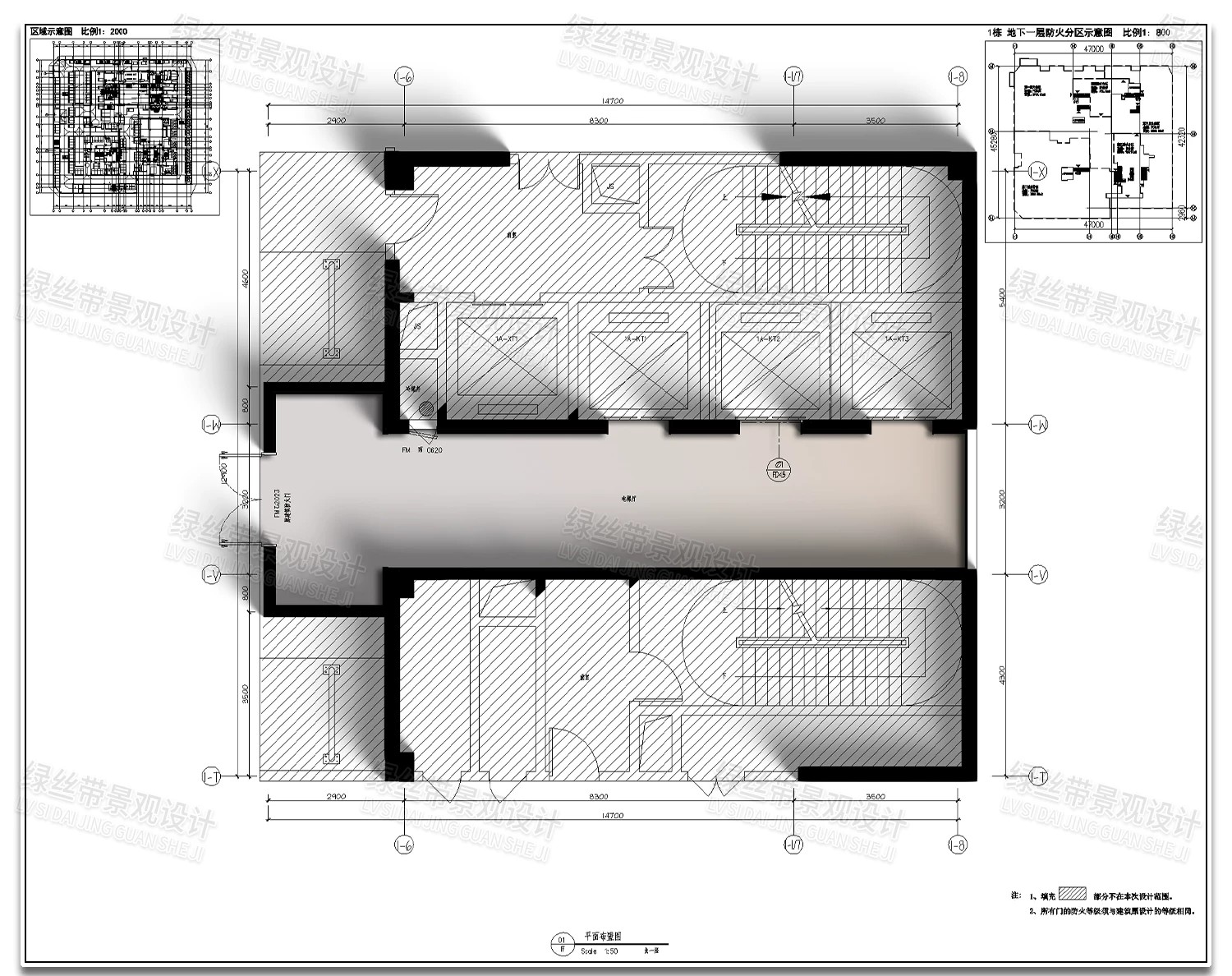 图片[19]-大厅大堂办公写字楼酒店室内装修设计接待台前台效果图CAD施工图-大怪兽分享