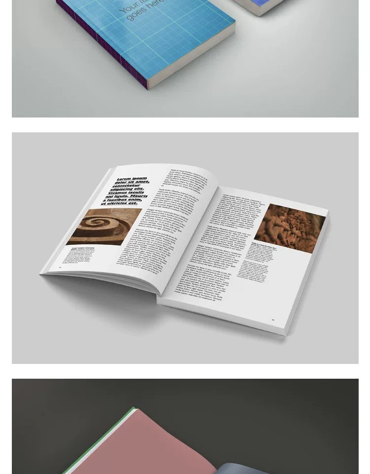图片[20]-书籍杂志书本封面设计展示智能贴图样机PSD模板平面设计ps素材-大怪兽分享