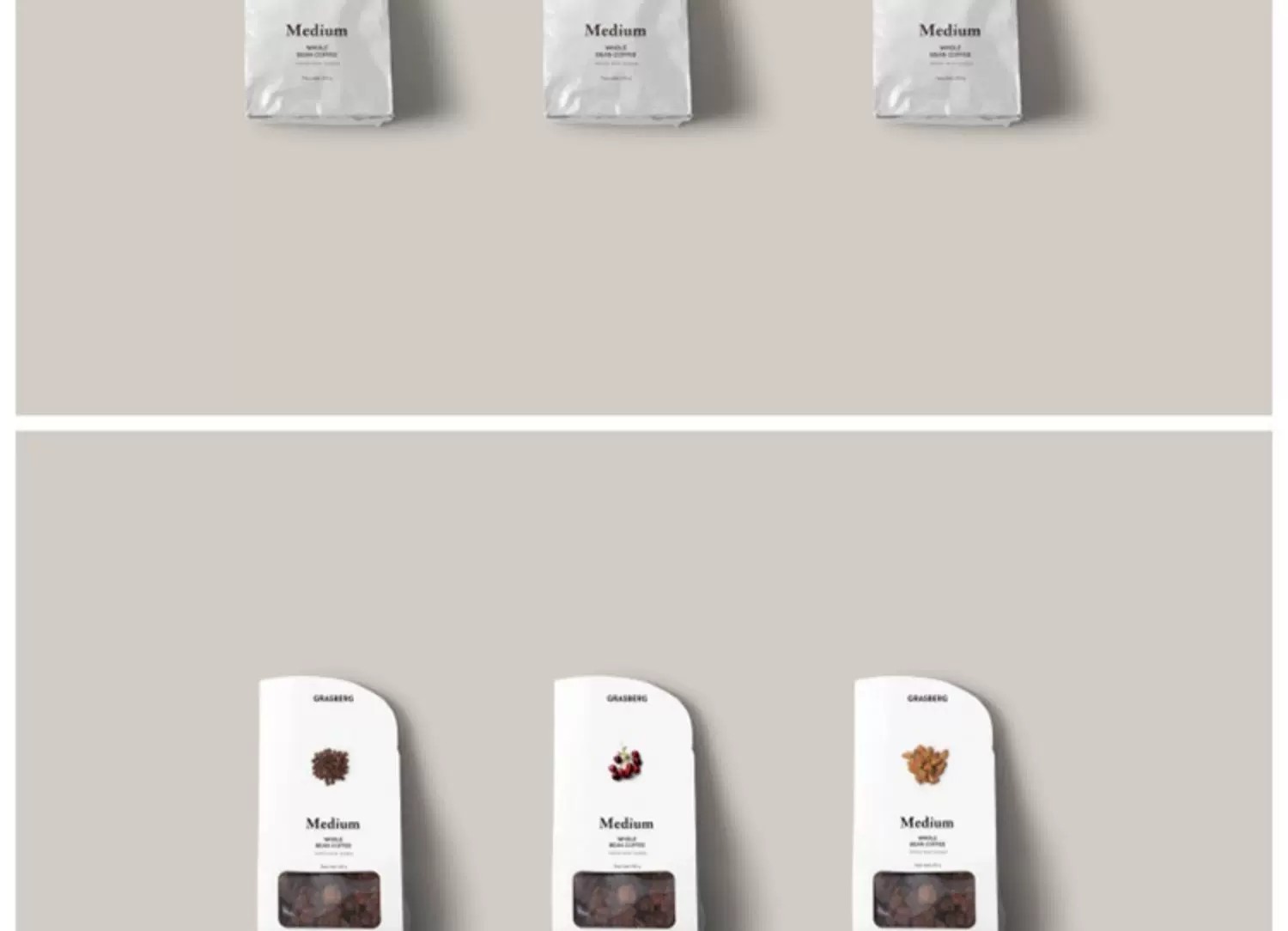 图片[20]-食品零食袋装罐装玻璃瓶坚果便当盒包装设计展示样机PSD素材模板-大怪兽分享