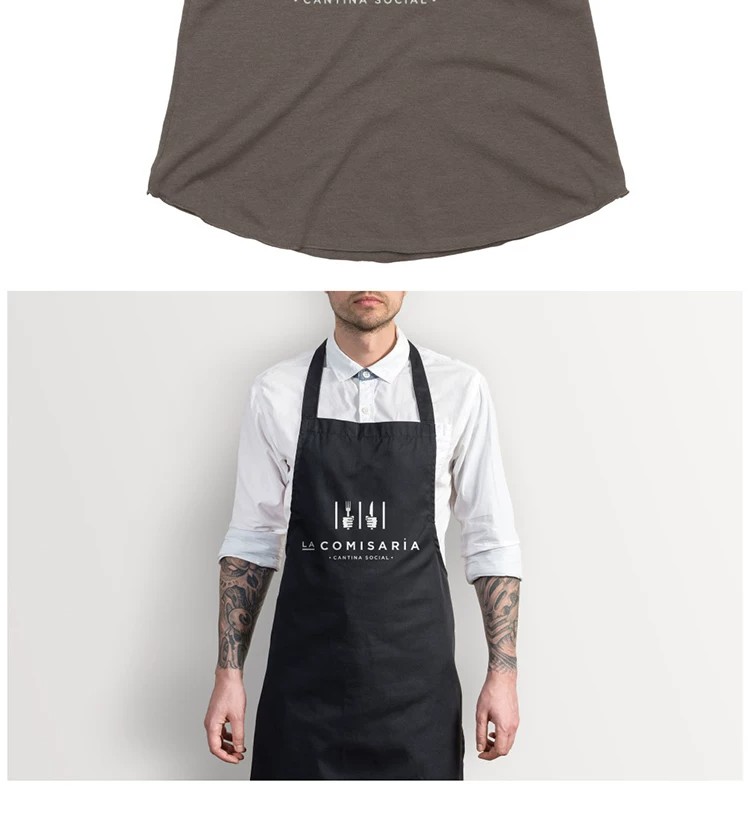 图片[24]-餐饮美食企业厨房用品逼真的各类围裙设计vi展示样机PSD素材模板-大怪兽分享