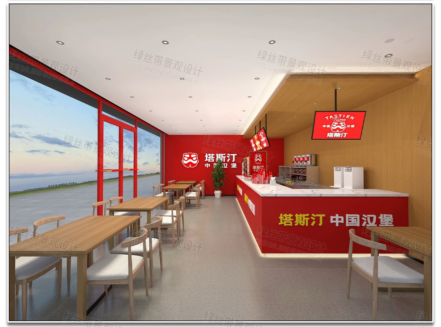 图片[30]-快餐店奶茶店便利店零食店商铺店铺装修方案设计效果图CAD施工图-大怪兽分享