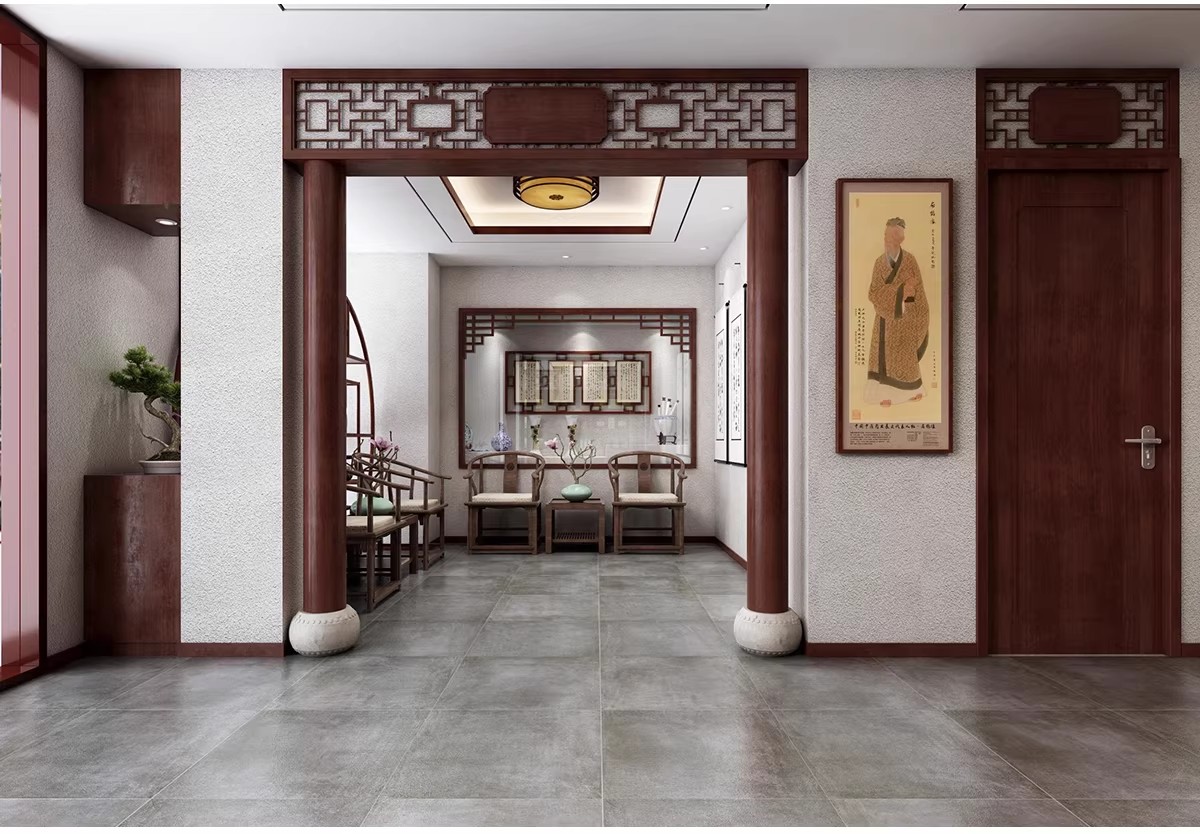 图片[43]-中医馆CAD施工图理平面布置图理疗馆装修设计效果图养生诊所布局-大怪兽分享